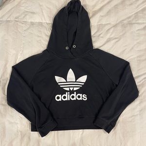 Adidas crop hoodie